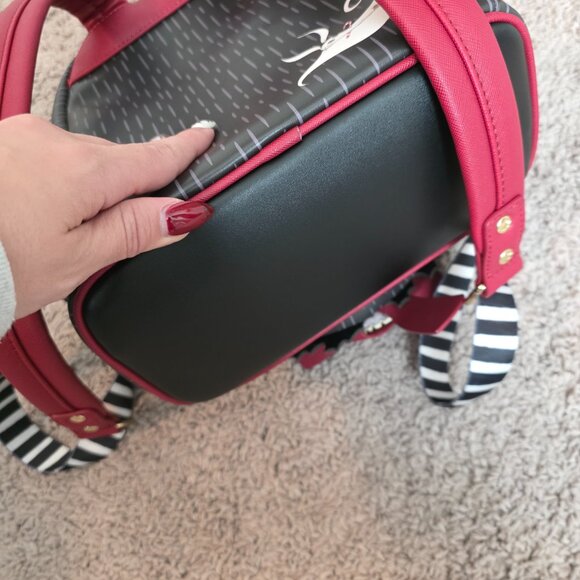 Nightmare Before Christmas Scary Wreath Loungefly Backpack - Picture 6 of 6